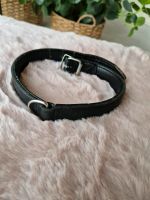 Hundehalsband Leder schwarz Gr. M  39 - 47 cm B 2cm Halsband Bayern - Schweinfurt Vorschau