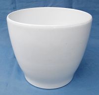 großer Keramik-Übertopf / Blumentopf weiß - Ø 28 cm / Höhe 26 cm Hessen - Groß-Gerau Vorschau