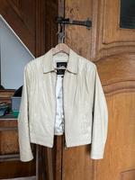 Cremefarbene Lederjacke von Gipys in L Düsseldorf - Bilk Vorschau