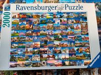 Ravensburger, 2000 Teile, Nr.804870,99 Beautiful Places in Europa Schleswig-Holstein - Westerrönfeld Vorschau