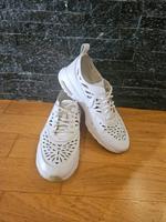 NIKE Sneaker Leder weiß Gr. 37,5 Nordrhein-Westfalen - Siegen Vorschau