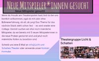 Neue Mitspieler*innen für Theatergruppe in Neukölln gesucht Berlin - Neukölln Vorschau