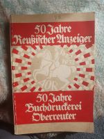 50 Jahre Reussischer Anzeiger 1832- 1932 Sachsen-Anhalt - Barby Vorschau