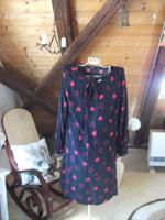 Kleid schwarz mit roten Herzen Schluppe Gr.40 NEU Baden-Württemberg - Wald Vorschau