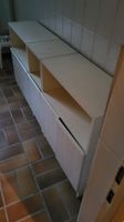 3 kleine Schränke Badezimmer Schrank Set weiß beige Bielefeld - Milse Vorschau
