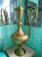 Schöne grosse arabische Aladinlampe Vase Kupfer handarbeit 1,20m München - Sendling-Westpark Vorschau