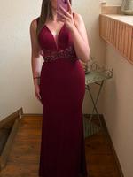 Abendkleid rot, Größe 38 Bayern - Schwebheim Vorschau