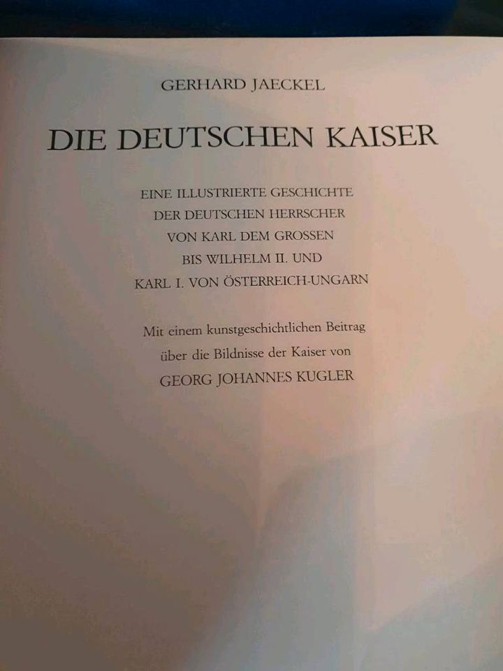 Die deutschen Kaiser Gerhard Jaeckel  Geschichte in Groß Vollstedt