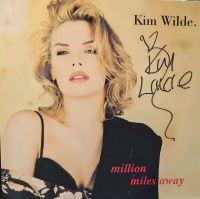 Kim Wilde - Million miles away - signierte Single Bayern - Aresing Vorschau