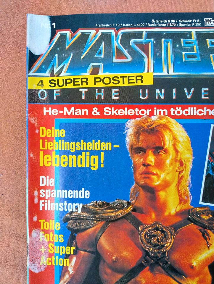 Masters of the Universe rar 1988 Filmheft Bastei Vintage rar in Dittelbrunn