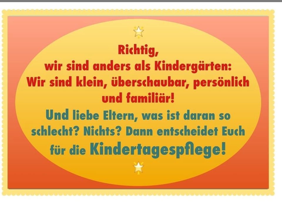 Tagesmutter Kinderbetreuung in Schönenberg-Kübelberg
