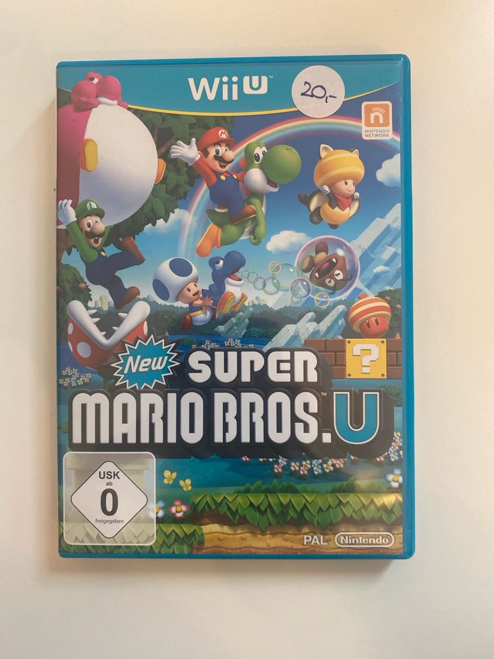 Wii U new Super Mario Bros. U in Stadtallendorf