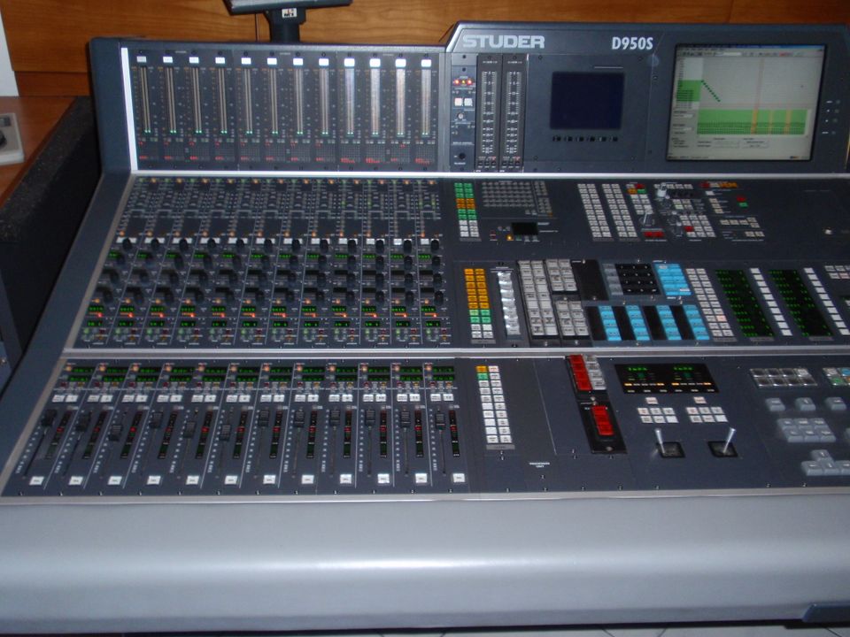 Studer D950S Mischpult-System, Hauptpult, Nebenpult, Stagebox in Köln