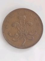 2 New Pence 1971 Queen Elisabeth II GB Großbritannien England Nordrhein-Westfalen - Langenfeld Vorschau