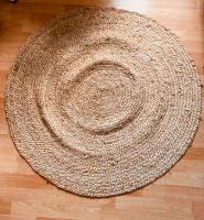 Natur 100% Jute Teppich  rund 100cm Leipzig - Gohlis-Nord Vorschau