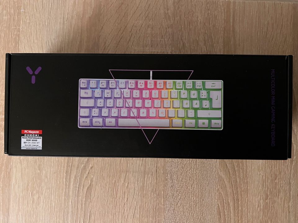 Gaming Tastatur ISY IKG-3500-WT in Höhenkirchen-Siegertsbrunn