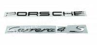 PORSCHE 991 CARRERA 4S SCHRIFTZUG CHROM Nordrhein-Westfalen - Borken Vorschau