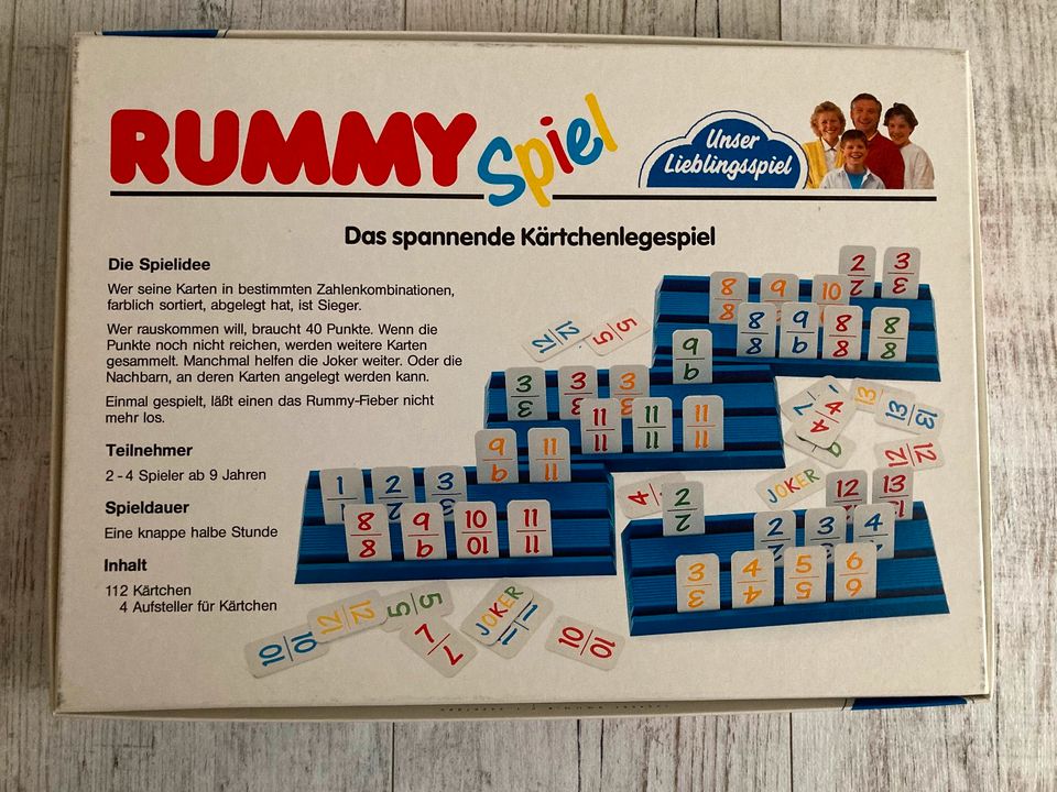 Rummy Spiel Rummikub ab 9 Jahre 2-4 Spieler in Sankt Sebastian