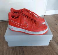 Nike Air Force 1, low, picante red-white, rot, Nike Schuhe Niedersachsen - Marienhafe Vorschau