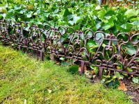 Vintage Beetzäune Gusseisen 28cm gewölbt Zaun Beetbegrenzung NEU Niedersachsen - Jever Vorschau