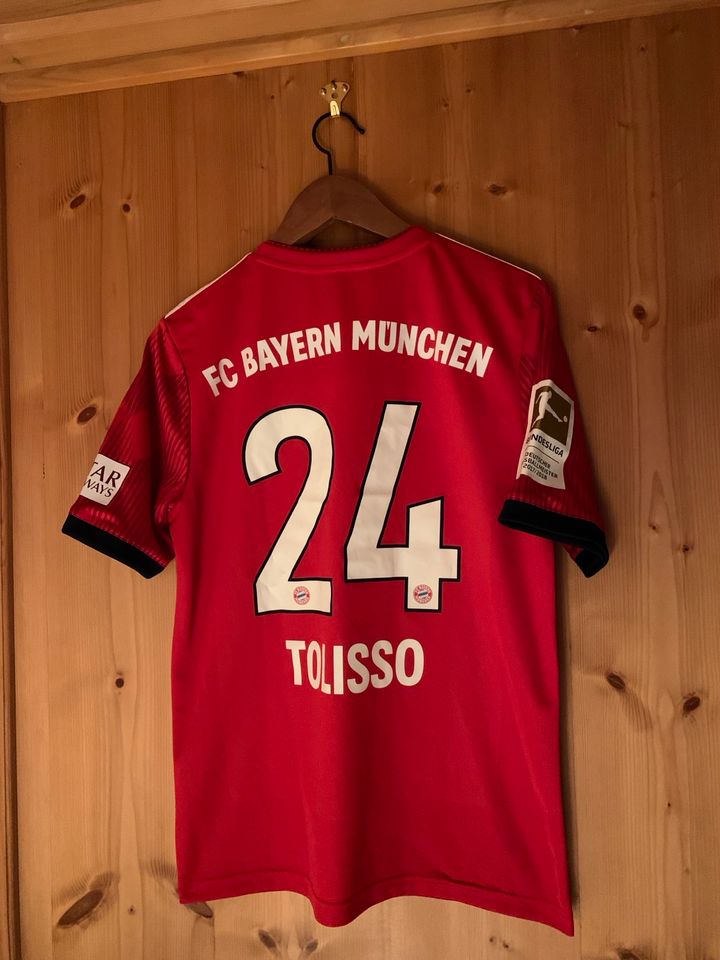 FC Bayern Jugendtrikot, Tolisso in Garmisch-Partenkirchen