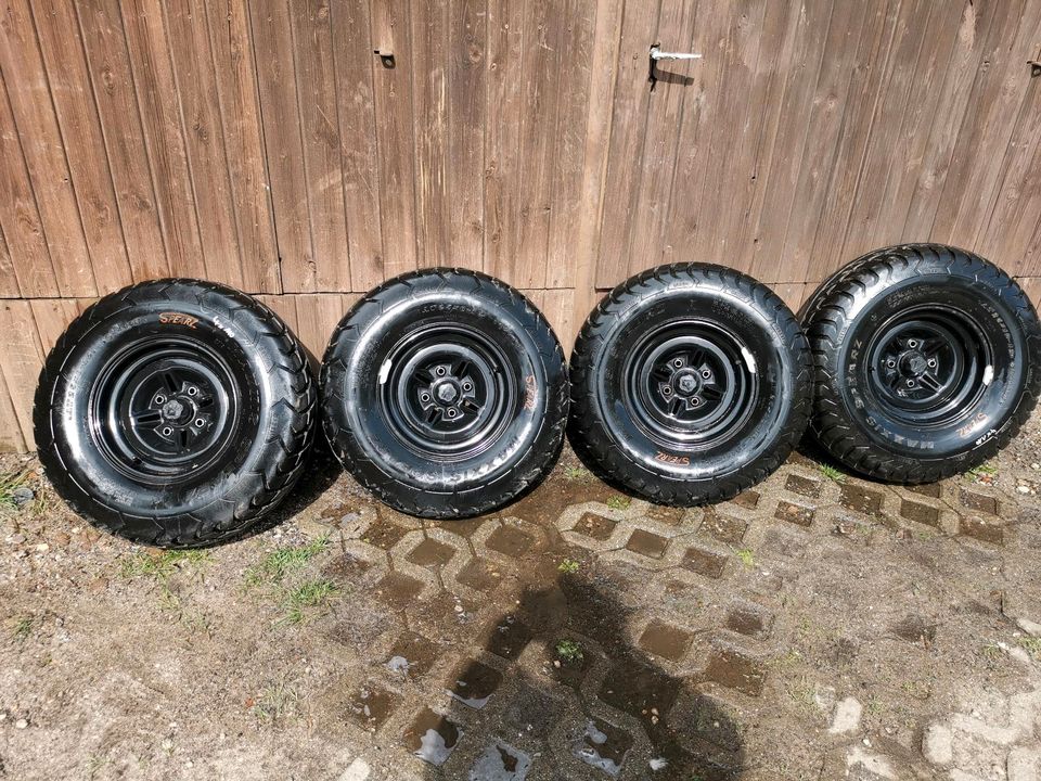 Quad Räder ATV 12 ZOLL Straßenreifen Maxxis ACCESS TRITON in Jessen (Elster)