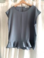 Zarte ital. Sommer Bluse, Top, Shirt, Nana, grau blau, M Bayern - Kollnburg Vorschau