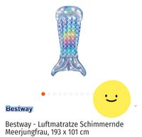 NEU Bestway Luftmatratze Schimmernde Meerjungfrau 193 x 101 cm Nordrhein-Westfalen - Iserlohn Vorschau