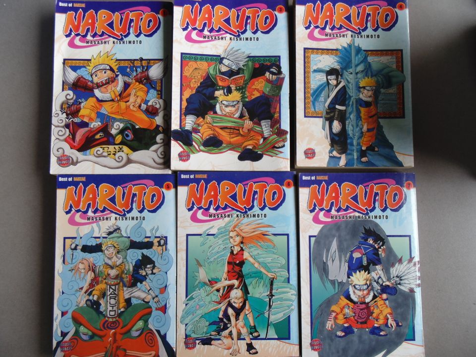 div. Mangas st.2,50 Euro Naruto in Bochum