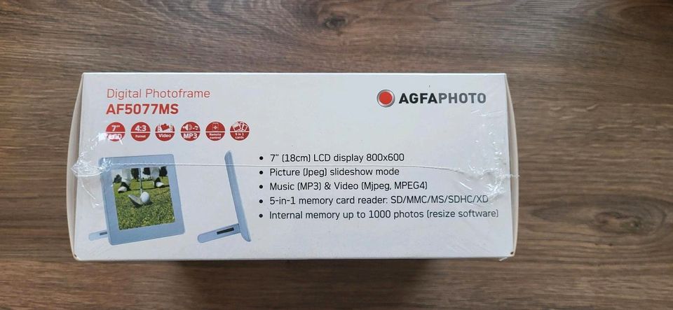 AgfaPhoto Digitaler Fotorahmen AF5077MS  NEU! OVP! in Düren