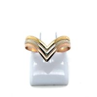 18K 750 Gelb Weiss Rose Gold Tricolor Ring RG57 neuw. unikat top Rheinland-Pfalz - Trier Vorschau