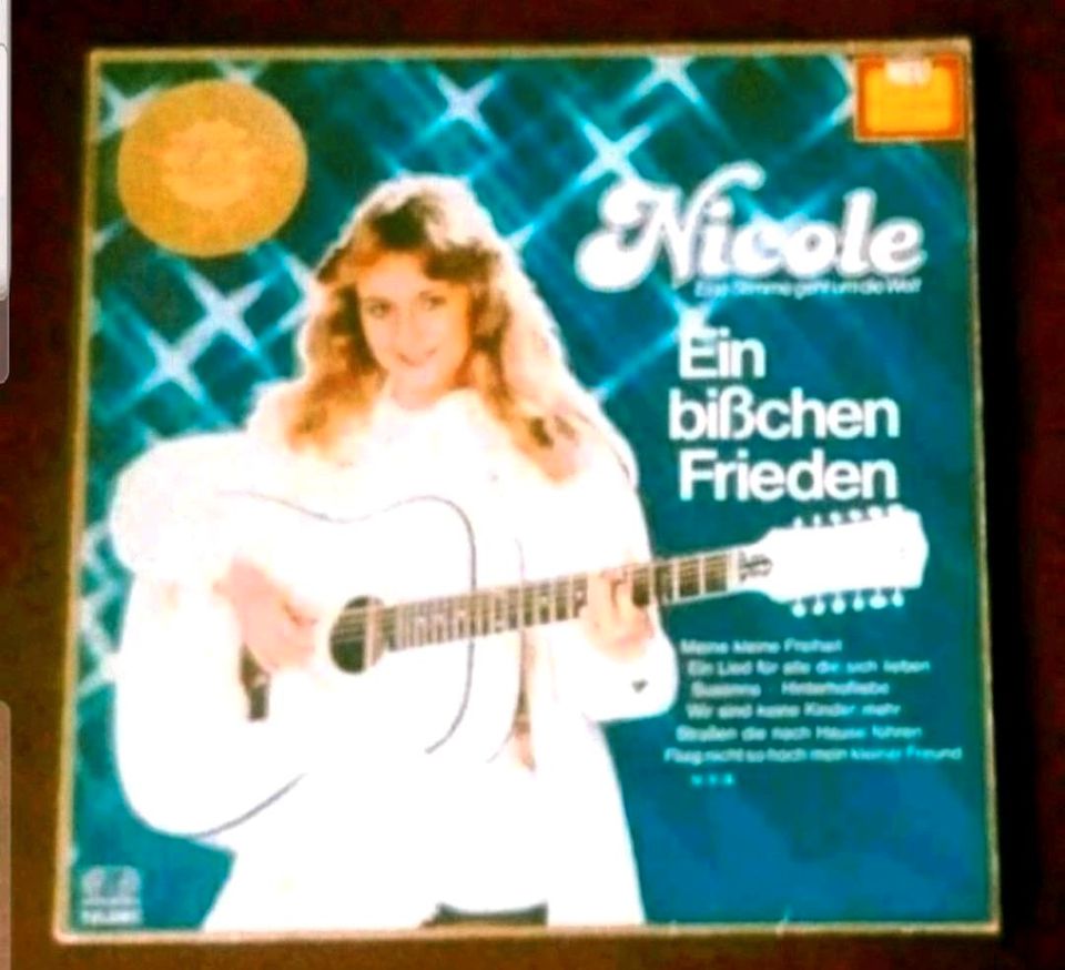 Nicole LP-1982: Ein bißchen Frieden, Grand Prix Vinylschallplatte in Leipzig