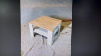 Tisch / Stubentisch Holz / Weis Sachsen - Lichtenberg Vorschau