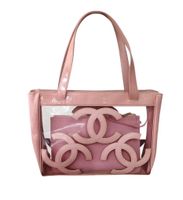 Handtasche Chanel CC Tote Beach Vinyl rosa Hamburg - Hamburg-Nord Vorschau