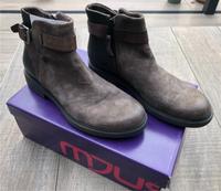 MJUS Stiefelette Schuhe Boots Leder grau braun Gr. 41 NEU Niedersachsen - Bramsche Vorschau