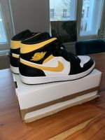 Nike Air Jordan High Black Yellow Gr. 45 US 11 Friedrichshain-Kreuzberg - Friedrichshain Vorschau