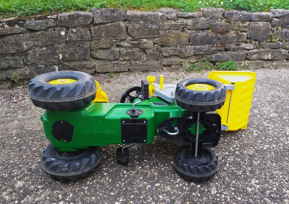 Original Rolly Toys, JOHN DEERE Traktor mit Frontlader / Schaufel in Bad Friedrichshall