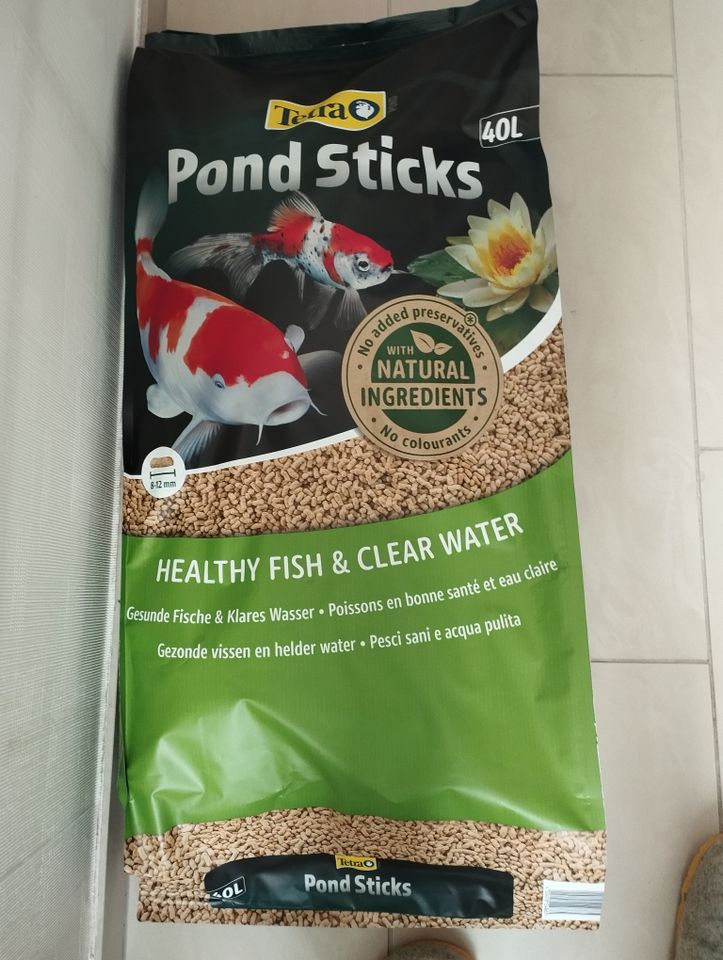 Tetra Pond Sticks Teichfische Fischfutter Healthy fish & clear wa in Olfen