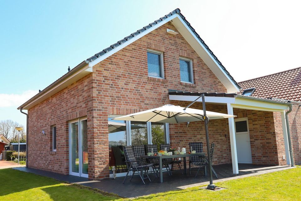 Urlaub mit Hund - Emsland - 5* Wellness Ferienhaus Ferienwohnung in Walchum