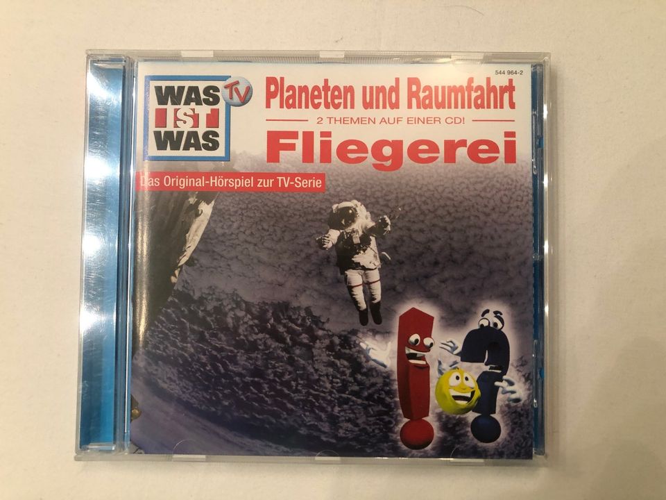 Hörspiel-CD - WAS IST WAS - Planeten und Raumfahrt / Fliegerei in Buchloe