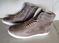 HOHE LEDER-SNEAKER Gr.37 BULLBOXER CHELSEA UNISEX Baden-Württemberg - Karlsbad Vorschau