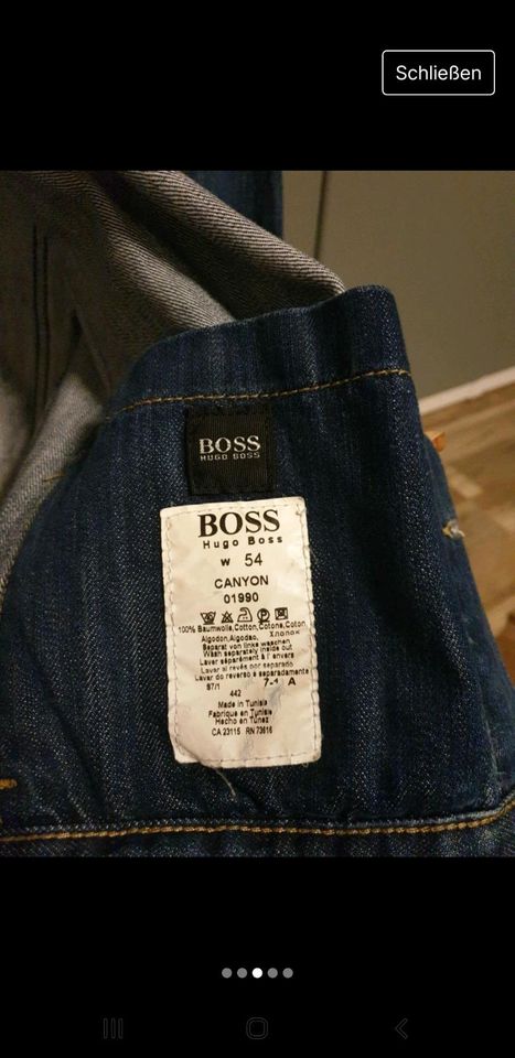 Hugo Boss Jeansjacke "Canyon" Größe 54 in Ulm