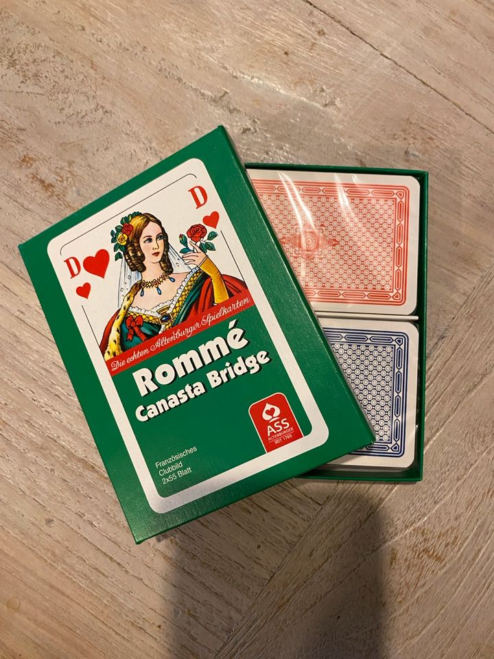Rome, Canasta, Bridge, Kartenspiel unbespielt, ovp in Düsseldorf