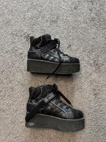 Catwalk Plateauschuhe Gr 38 Schwarz Gothic Klettverschluss Dortmund - Löttringhausen Vorschau