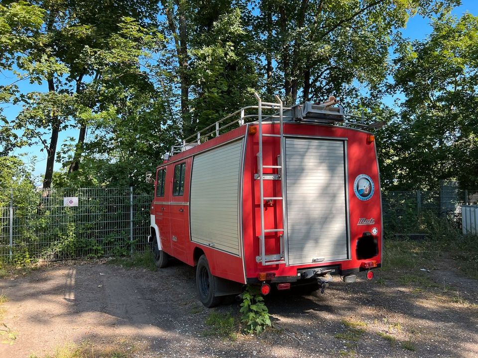 Mercedes Feuerwehr Oldtimer H-Kennzeichen in Mainz