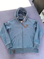 Naketano Sweat Jacke blau Gr. L Kapuze Taschen Hessen - Melsungen Vorschau