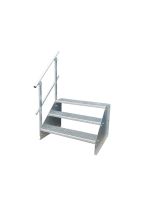 3 Stufen Standtreppe freist. B 110cm H 63cm verz. eins. Geländer Nordrhein-Westfalen - Hamminkeln Vorschau