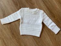 Strickpulli Winterpulli, weiß, Gr. 80, warner Baby-Pullover Bayern - Niederschönenfeld Vorschau