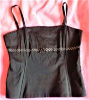 Corsage, Schwarz, Sexy, Reisverschluss, Korsett,Top, Gr. S/36 Nordrhein-Westfalen - Mönchengladbach Vorschau
