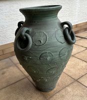 grüne Terrakotta Standvase  Keramik Amphore  maurischer Stil Hessen - Bensheim Vorschau